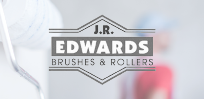 J.R. Edwards Stencil Brushes: 3/4 Diameter